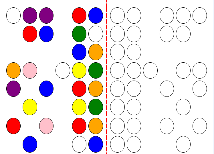镜像圆圈在线打印